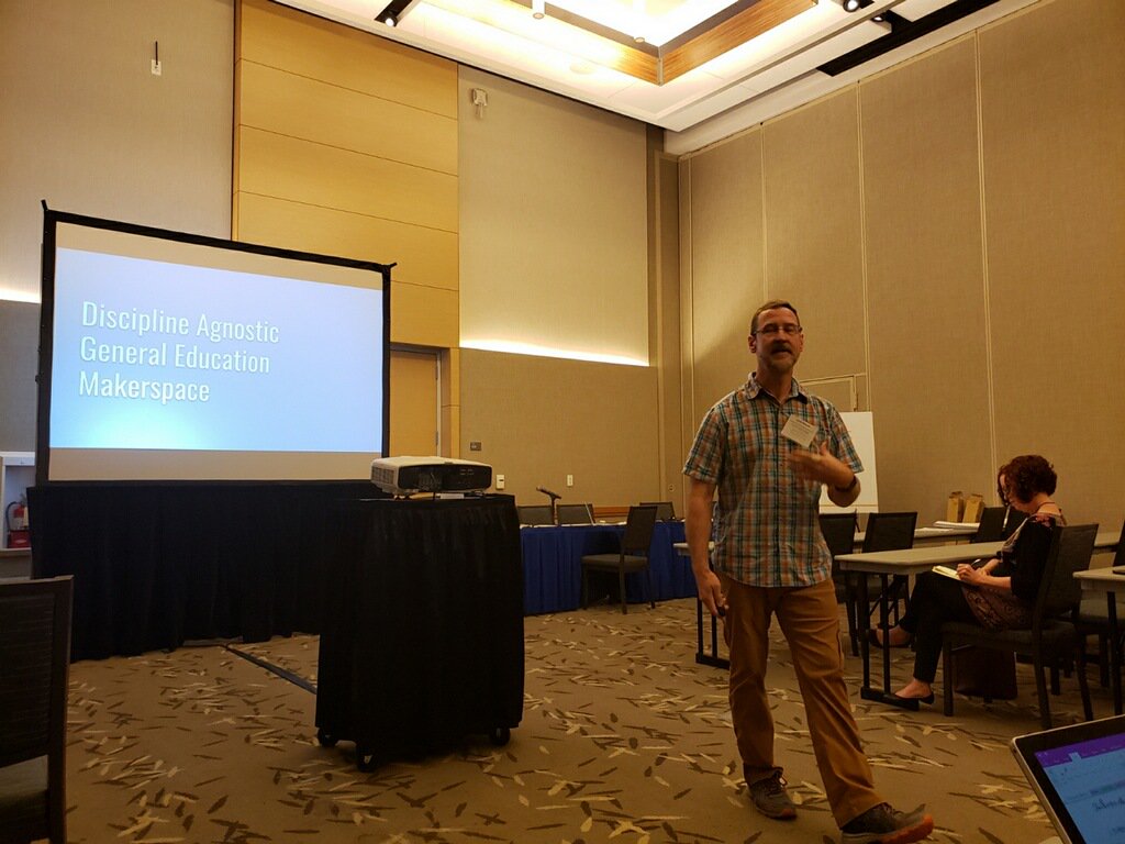 cccmakerspace's tweet photo. Zack Dowell of Folsom Lake College develops a platform to empower students in a discipline neutral makerspace to learn how to work autonomously within a #sustainable community.
#cccmaker #csumaker @ssu_1961
@ssulib @ssulibrary https://t.co/NDbXOplqoJ