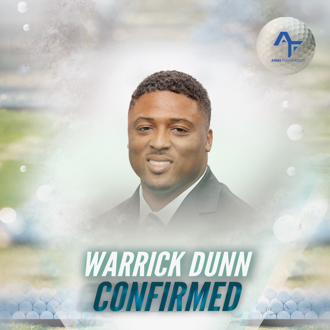 ARMS_Foundation's tweet photo. First round of golfers confirmed for the 6th Annual Golf Classic!

→ @Paulmillsap4
→ @WarrickDunn
→ @Amanda_Balionis
→ @BrandonBoykin2

#ARMSFoundation https://t.co/VWEEhmd9lk