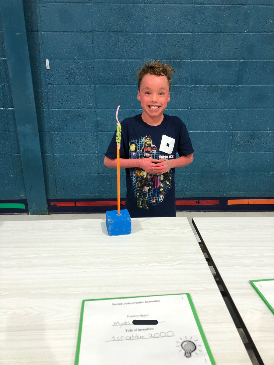 Keepingupwith2L's tweet photo. Invention Convention 2019! So proud of these 2nd graders! 💡 https://t.co/aqlDcrQk8z