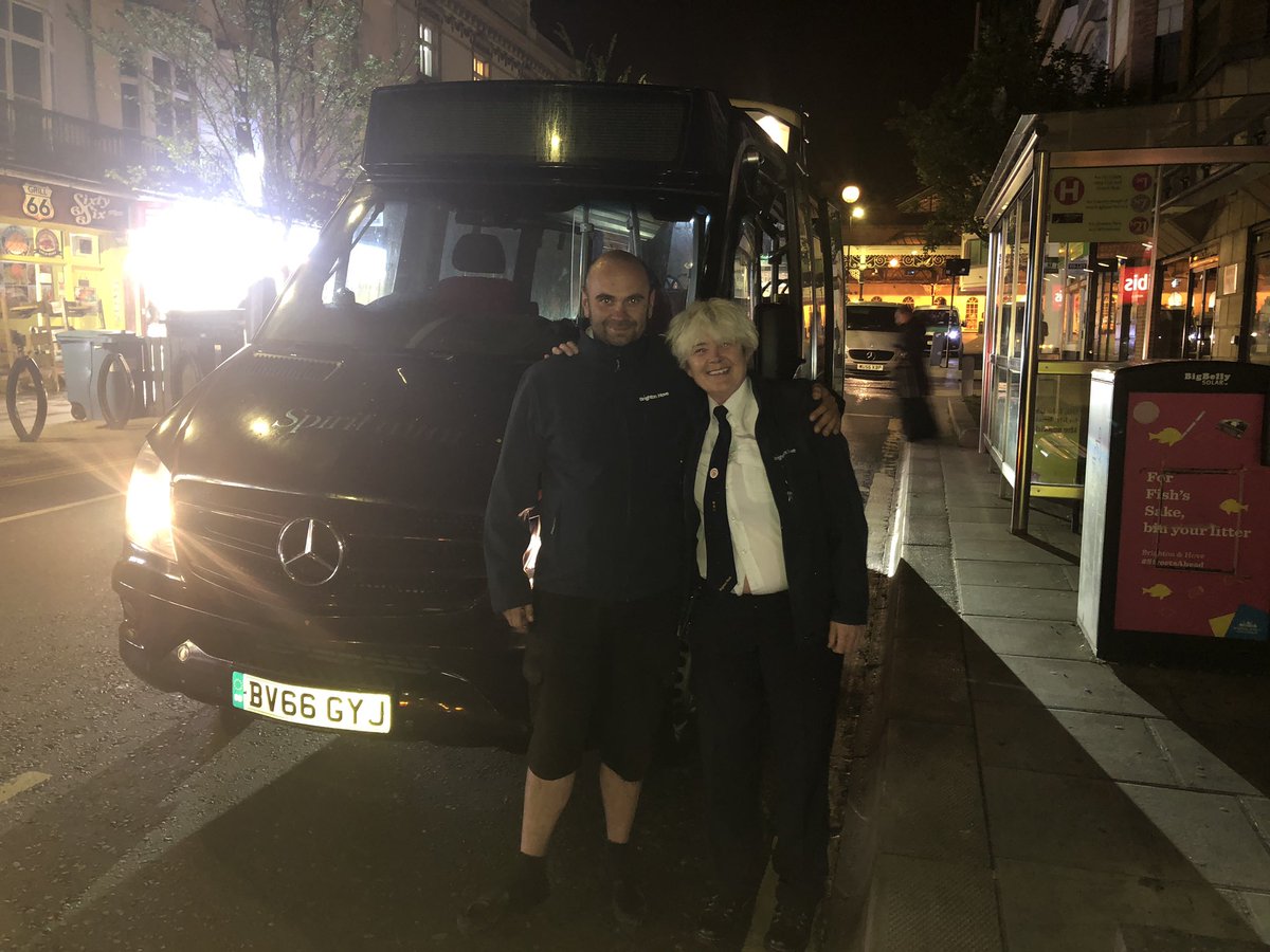Thank you <a href="/BrightonHoveBus/">Brighton & Hove Buses</a> for the fab N21 Karen and Artur are absolutely wonderful, the route is everything and the bus is FULLY ACCESSIBLE!!! Couldn’t be more proud of the work <a href="/LateAgainBH/">Late Again B&H</a> and Brighton and Hove Bus Company has done!