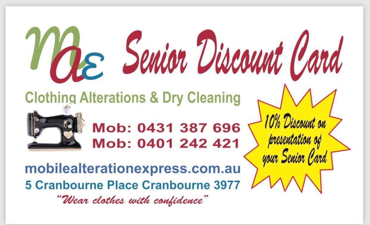 mobilealterati1's tweet photo. For us,In the remaining and current days, #Cranbourne is our base, We are here all week, nestled in a Beautiful Sided of #CaseyCouncil provenienal Living. And Our Unique Mobile Service are reserved for our #Loyal #Pensioners #WonderfulClients whom we rely on and very appreciates. https://t.co/2dVgN8OfSL