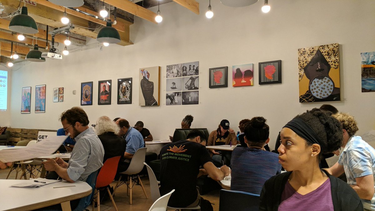 blairducray's tweet photo. Advocates gathering together to discuss the future of Baltimore transportation #GetMDMoving ! https://t.co/COLO1DkaL7