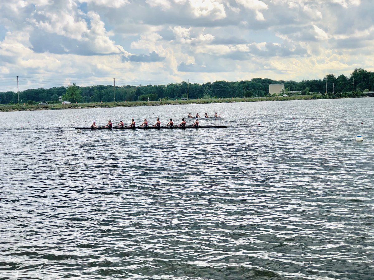 Indyrowing's tweet photo. Happening in #Indianapolis #ncaarow Indianapolis Rowing Center is the spot for the NCAA Women’s Rowing Championship this weekend!! #indyrowing #ncaa #IRC https://t.co/uokkabzq8q