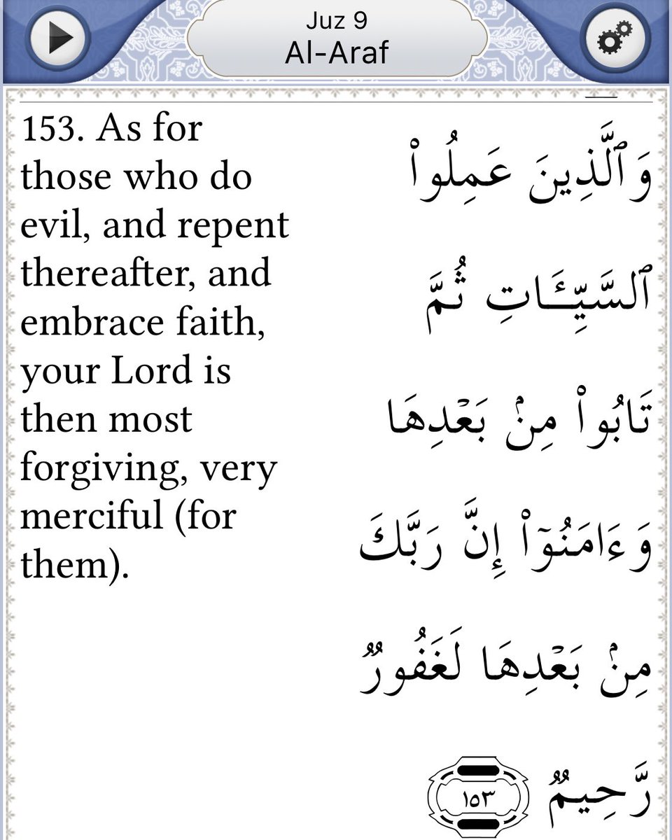 For those who think because they’ve sinned & continue to do so thinking they’ll never be forgiven, just remember Allah is all forgiving, just go through the thread & see other verses where it shows how merciful he is, iA something in this thread benefits you even a little
