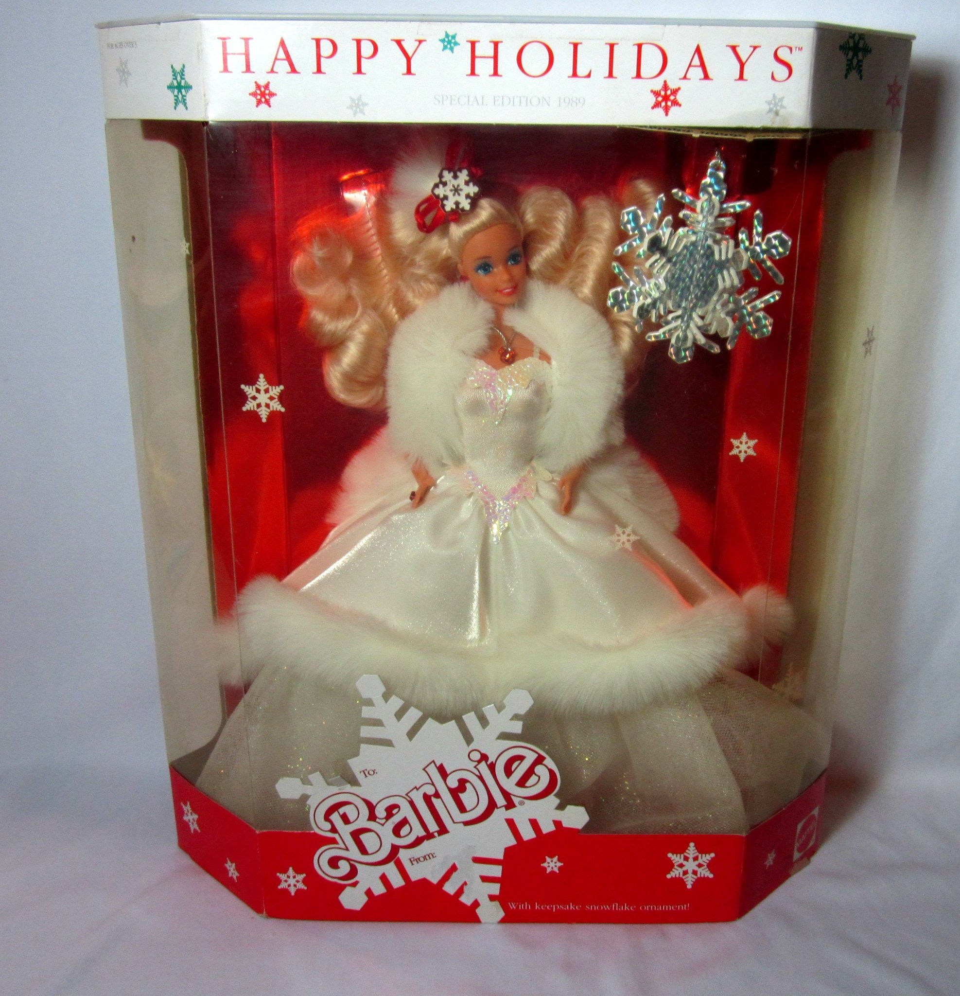 1989 special edition holiday barbie