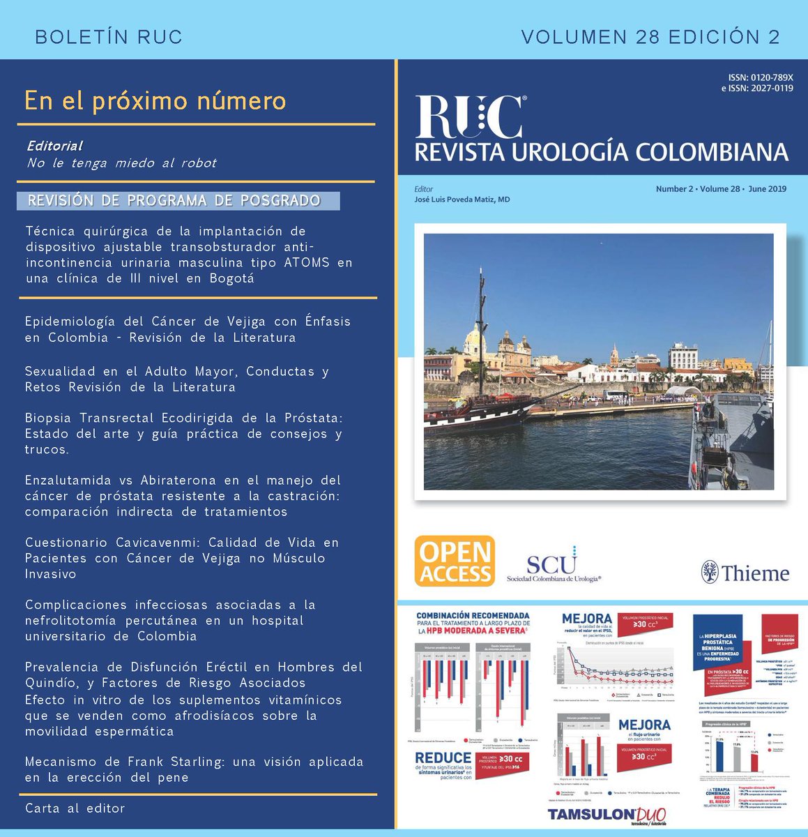 Urocojournal's tweet photo. #UroSoMe
Espere en nuestra próxima edición 
@ThiemeNY @SCUColombia https://t.co/ot10KHets1