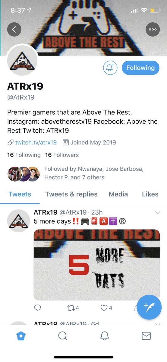 TafoyaJessica16's tweet photo. @AtRx19 follow the best gaming page out there https://t.co/XoRrancMdv