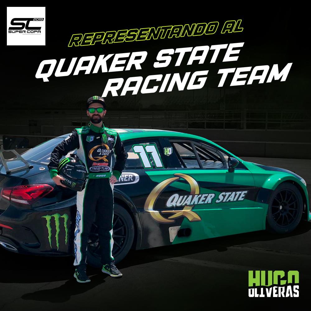 hugooliveras11's tweet photo. Listos para representar a @quakerstate_mx en este nuevo desafío, la tecnología más avanzada en autos del serial @SuperCopaMex 

¿Apoco no dan ganas de subirse y pisar a fondo el acelerador, sentir los cambios al volante y escuchar el moto Rugir? 
Menos de un mes !! Be ready https://t.co/gYRw4wi5E0