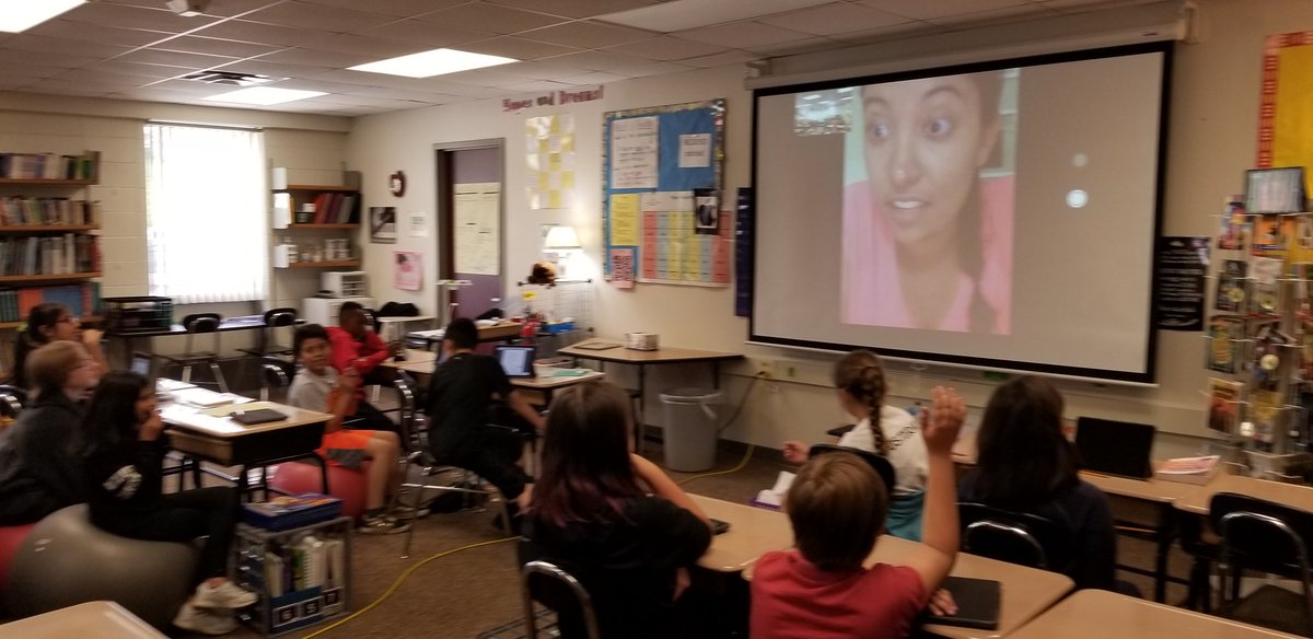 We had some Facetime with Mrs. Stearns this afternoon! So exciting!! <a href="/CodyElementary/">Cody Elementary</a> <a href="/StearnsTylon/">Tylon Stearns</a>