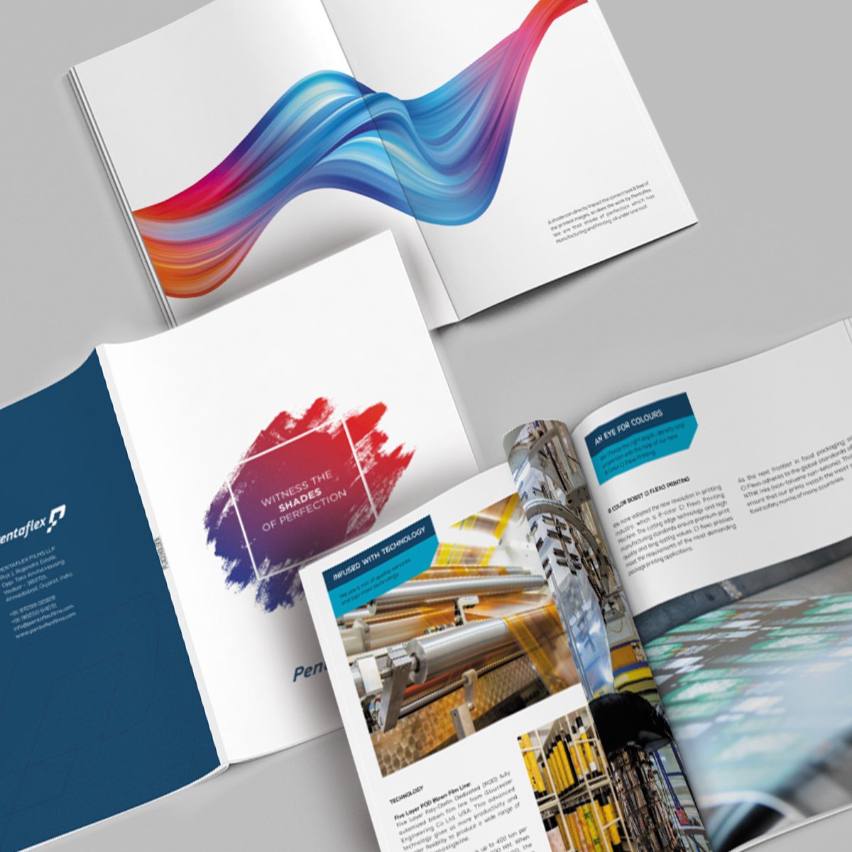 rioconn_ipl's tweet photo. #Pentaflex, a printing company approached #Rioconn for #brochuredesigning. We successfully integrated their core operations into a clean design and clear communication. The #brochure turned out to be persuasive & a page-turner.
#AgencyWork #AdAgency #RioCreates #Advertising https://t.co/0yGVpdroaI