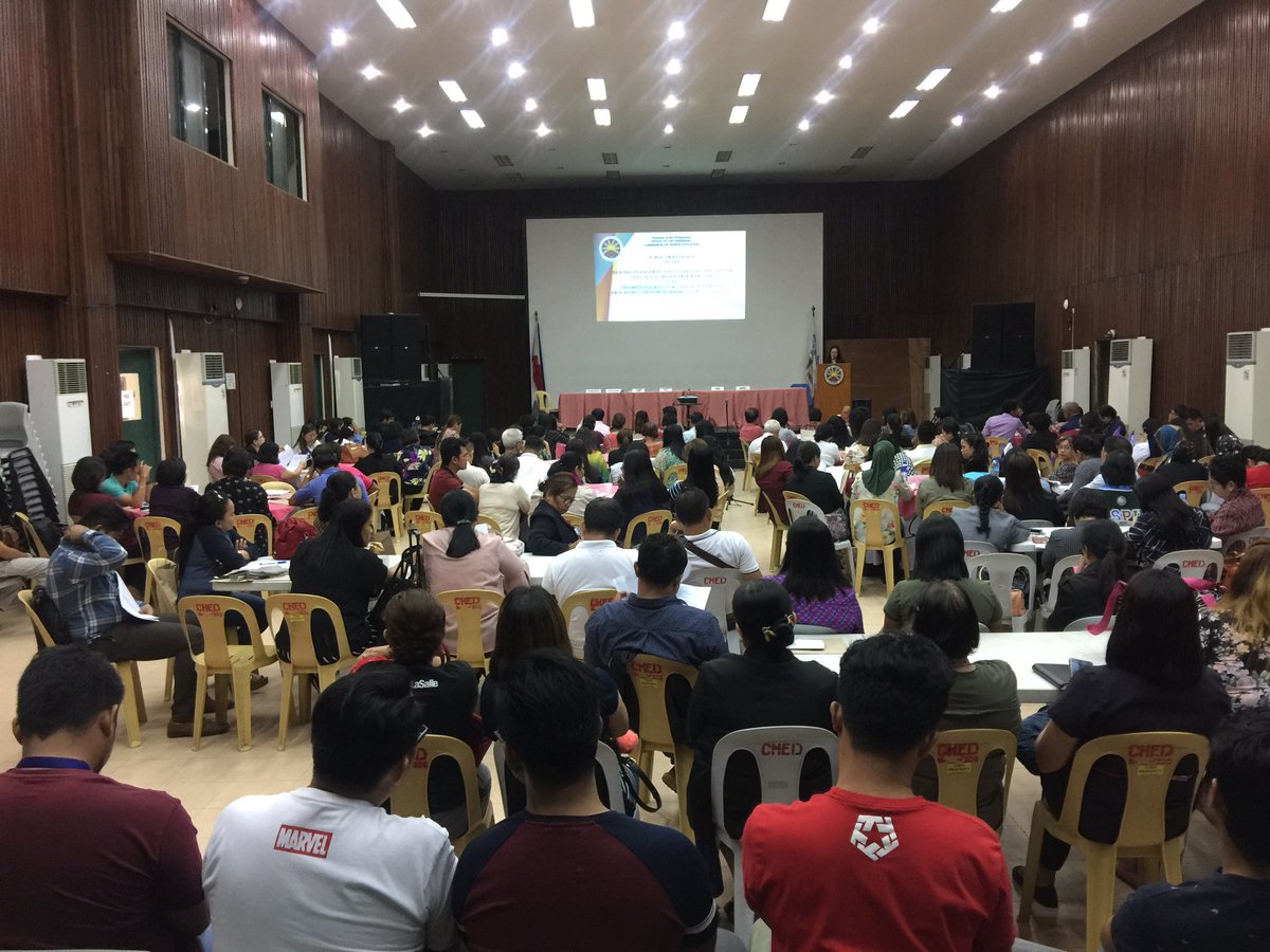 CHEDCaraga's tweet photo. HAPPENING NOW: Public orientation on the CHED Memorandum Order (CMO) on CHED Scholarship Programs (CSPs) and CMO on CHED Priority Prograns for Academic Year 2019-2020 

#CHEDScholarships
#HigherEdPH
#AccessEQUITYGlobalExcellence https://t.co/lFl8bHvThJ