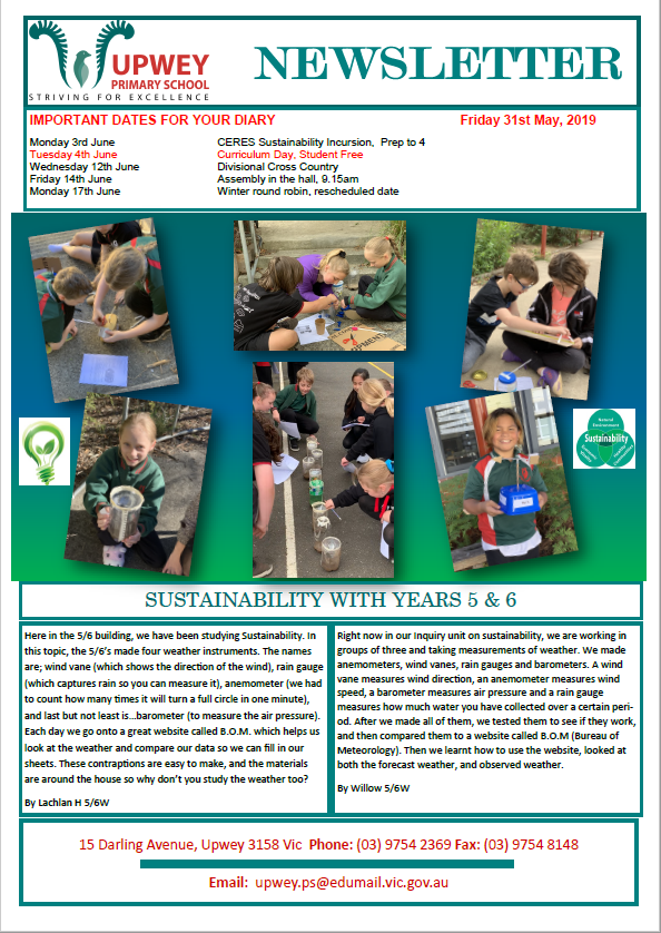 Upwey Primary School tweet media