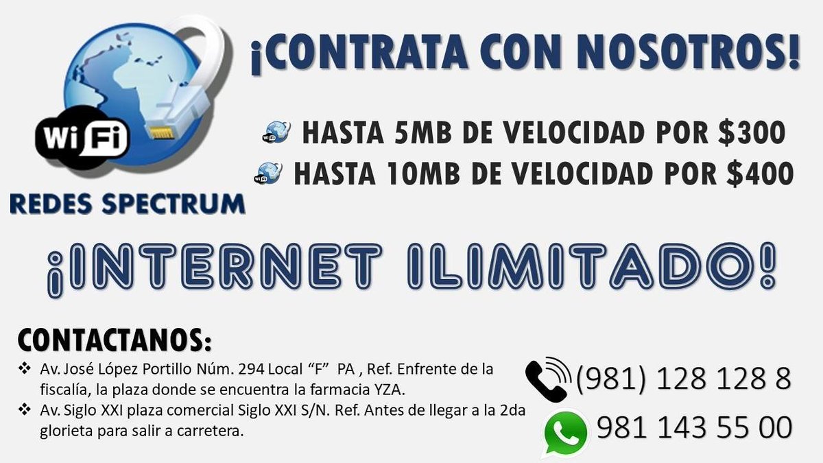 Redes Spectrum (@redesspectrum) on Twitter photo 