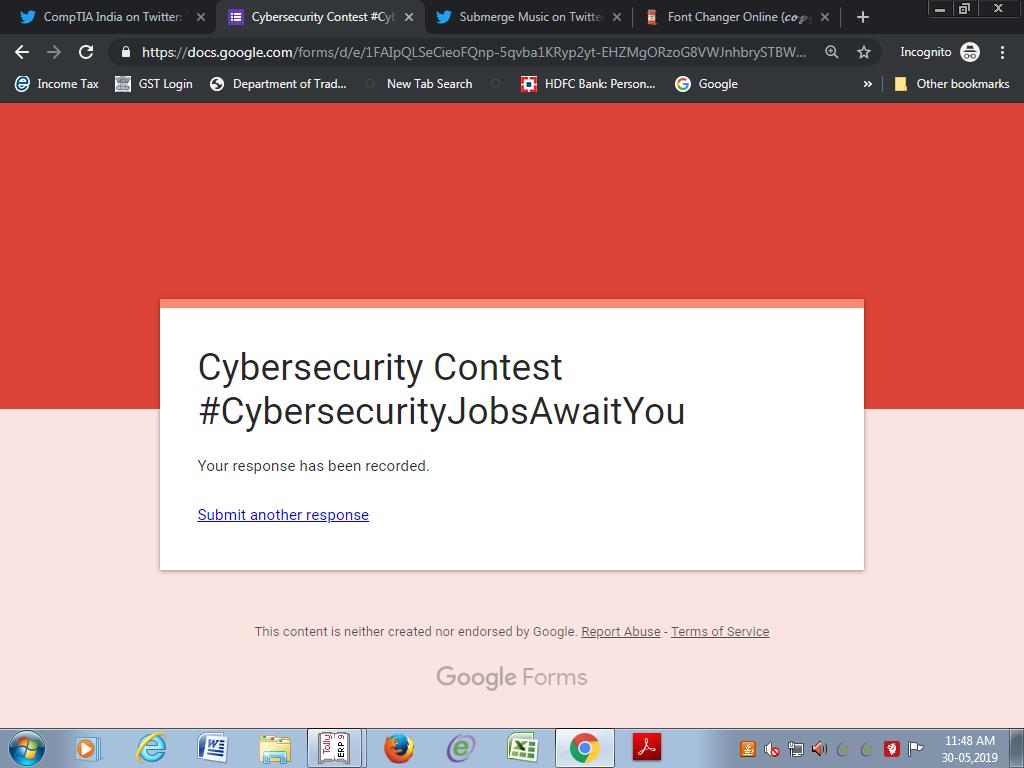 rajput_2212's tweet image. (っ◔◡◔)っ ♥ ANSWER A. Cybersecurity ♥

 #ContestAlert #CybersecurityJobsAwaitYou #CompTIAIndia #Contest 

COME ON GUYS 

@Submergemusic
@NikitaBobade3 
@DivzArjun
@karan875
@Zaaid08
@pari0275
@mysterioussu
@acidkidrock
@Sandeeppalo_13