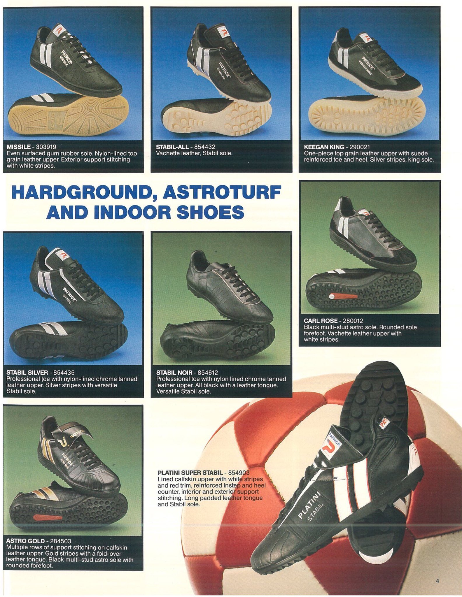 vintage patrick trainers