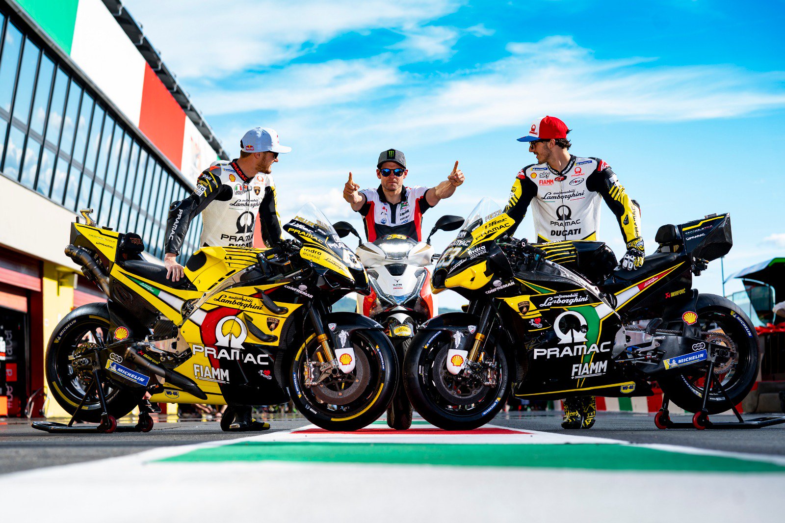 Livery spesial tim Pramac Racing