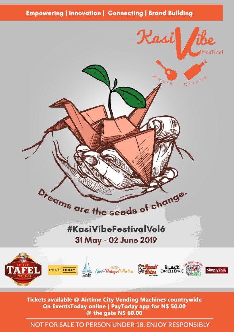 KapanaIntown's tweet image. We are excited for the weekend..find us at stall 2.. #KapanaInTown #kasivibevol6 #freesalsa #kapana #food #trulyNamibian