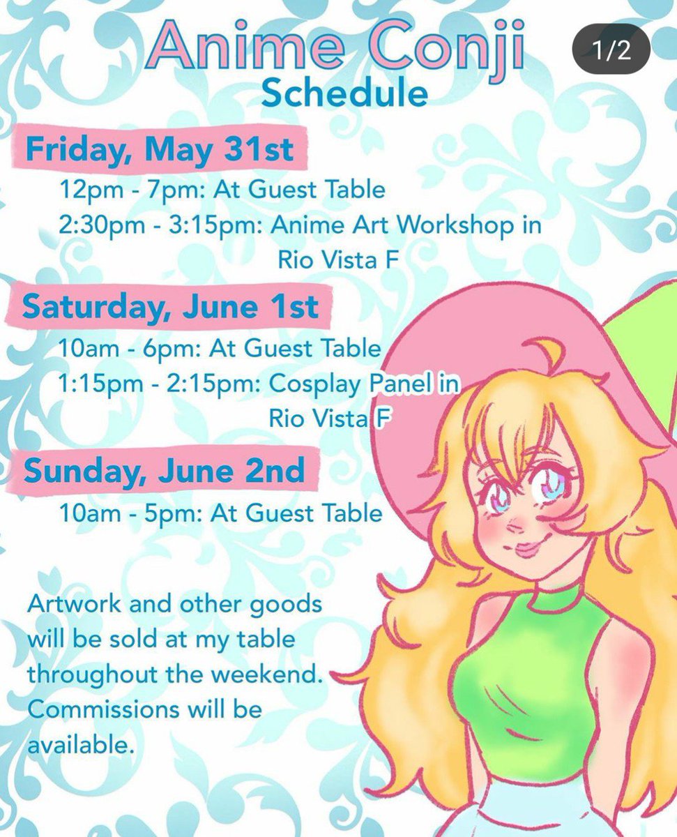 Anime Conji Schedule