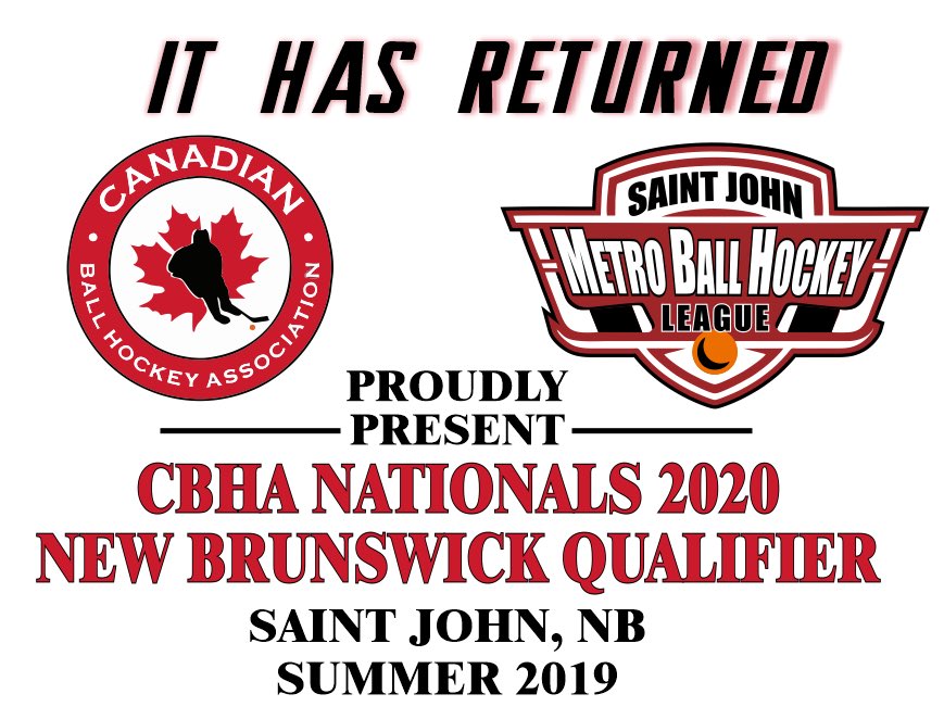 SJBallHockey's tweet photo. 🚨 News Alert!!!!!!!! The dates are set for 2019 New Brunswick @CanBallHockey National Qualifier!! Aug 16-18th @beaverbrookrink @cityofsaintjohn #BallHockey #NBQualifiers #ItsBack https://t.co/1NP1oPfjxT