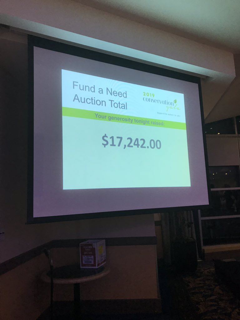 cvcfoundation's tweet photo. UPDATE: We raised over $17,000 in FIVE MINUTES to support the Capstone Campaign supporting @CreditTrail, our guests are superstars! 🌟#ConservationGala https://t.co/FGyq1aOLRv
