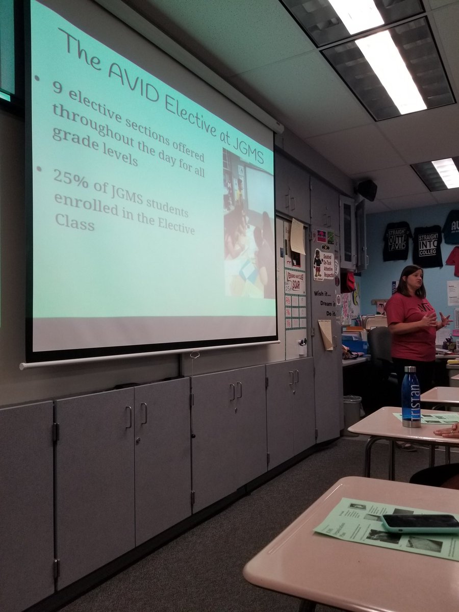 mrstmlindsay's tweet photo. Super stoked to be at the @RedhawksJGMS 6th grade orientation! @AVID4College is well represented here at #JGMS ! @DesertSandsUSD #DSUSDisAVID https://t.co/u4fRgDsSvr