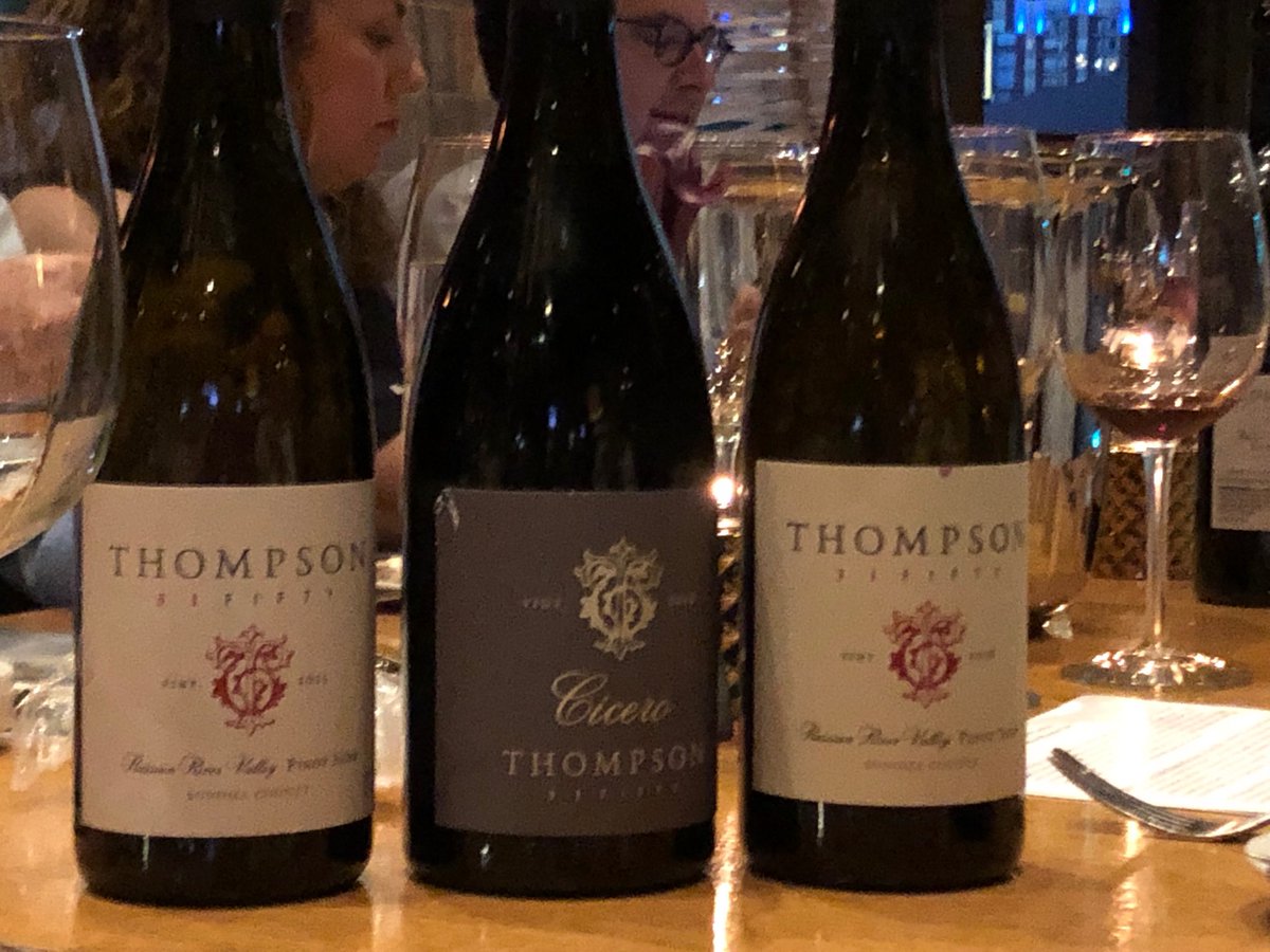 Cassincoppell's tweet photo. Fortunate to be part of the Wineauxs dinner with ⁦@thompson31fifty⁩. Cheers! ⁦@OakDallas⁩ https://t.co/JQNDQrbG65