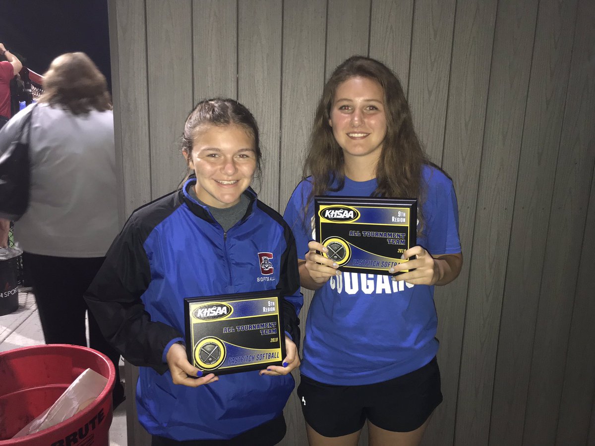 Shoutout to our two all tournament team players! H. Kersker and K. Becknell!