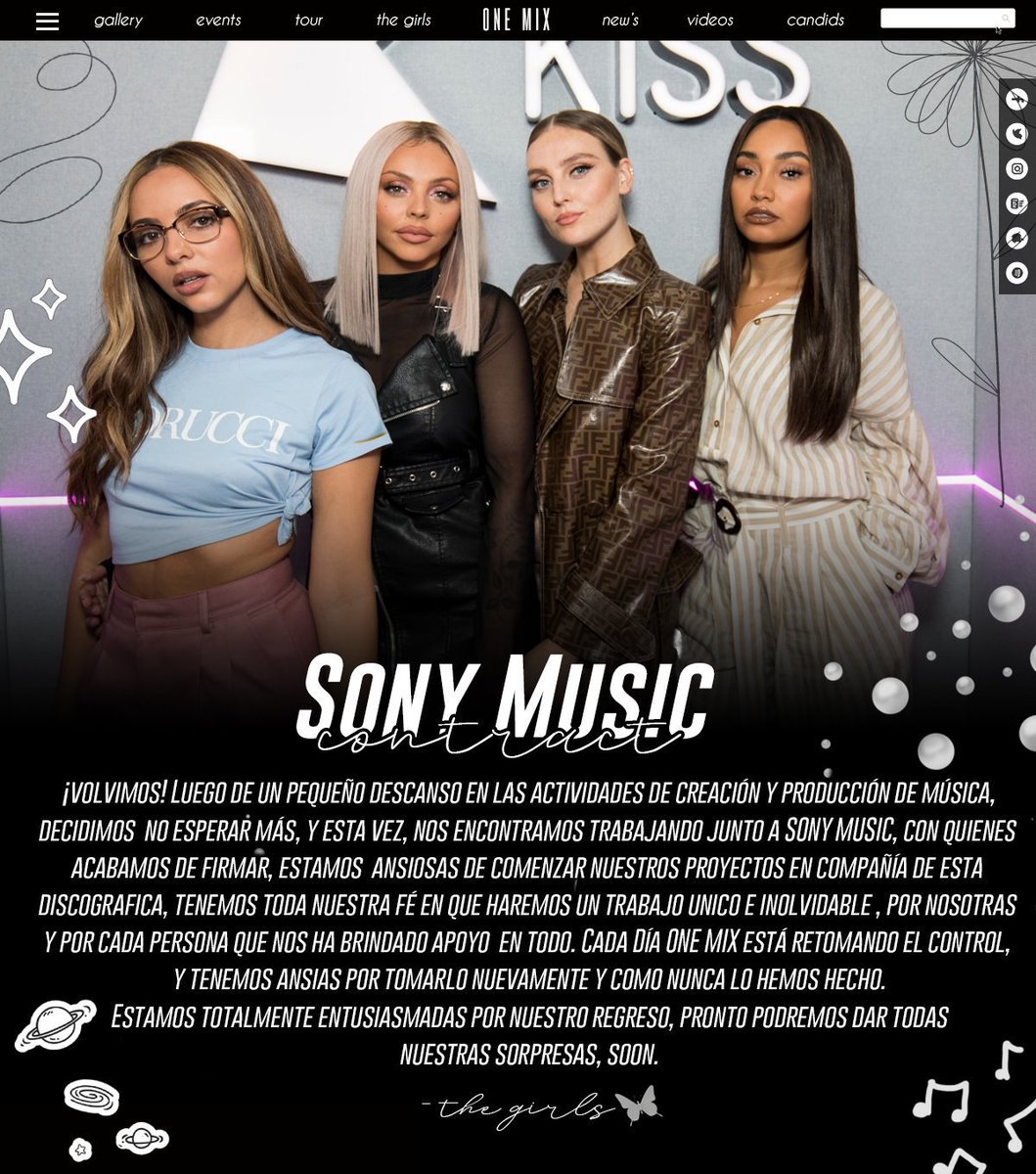 onemixoffix's tweet photo. ♔#ImSony #SonyIsMyFamily
Nuestra estadía en New York ha estado increíble, y aunque no podemos hablar demasiado sobre nuestros nuevos proyectos sólo podemos decirles que... ¡Ya somos parte de la familia Sony!, estamos seguras de que amaran nuestros proyectos. https://t.co/DhmFuWlXvs