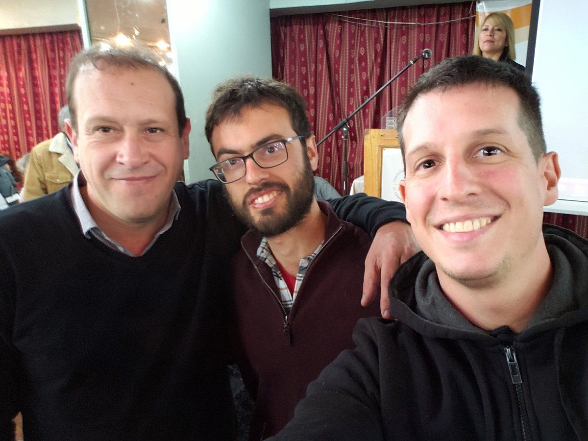 JuanMarinoTPR's tweet photo. Hoy, con @LionelPiquetero, estuvimos con las compañeras y los compañeros de la @cnctargentina en su 10° aniversario. Vamos por la unidad de las organizaciones sociales y piqueteras contra el macrismo.

#CNCT10años https://t.co/w2kU2mGlut