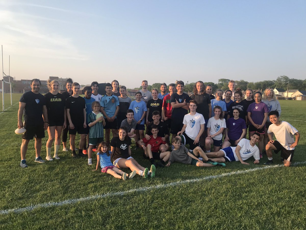Beautiful night Of training. It’s so awesome to have our university players back giving back to where they came from. #soccerlife #winnipegsoccer #winnipegsoccer #universityathlete #neverstoptraining