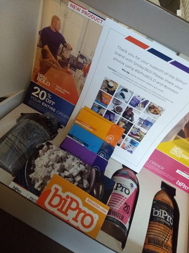 amandamarie8444's tweet photo. Thanks for my #freesamples Be BOLD. Be YOU. Try BiPro® 100% Natural Whey Protein Products for 20% off! #BiProBOLD #protein #ad https://t.co/4NjYWDlolm