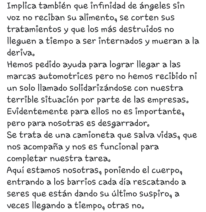 indian_vale's tweet photo. 🚨🚨🚨 @ZaguatesRefugio necesita la AYUDA DE TODOS!!!
@valeriaschapira @matildablanco @MarianoOses @MalenaStein @Mel_Lezcano @WalterNelson50 @soyleomontero @NicolasLucca @paulitachaves @silvinaescudero @NataliaFassi @candetinelli @hernanlirio https://t.co/iRAD5qGn53