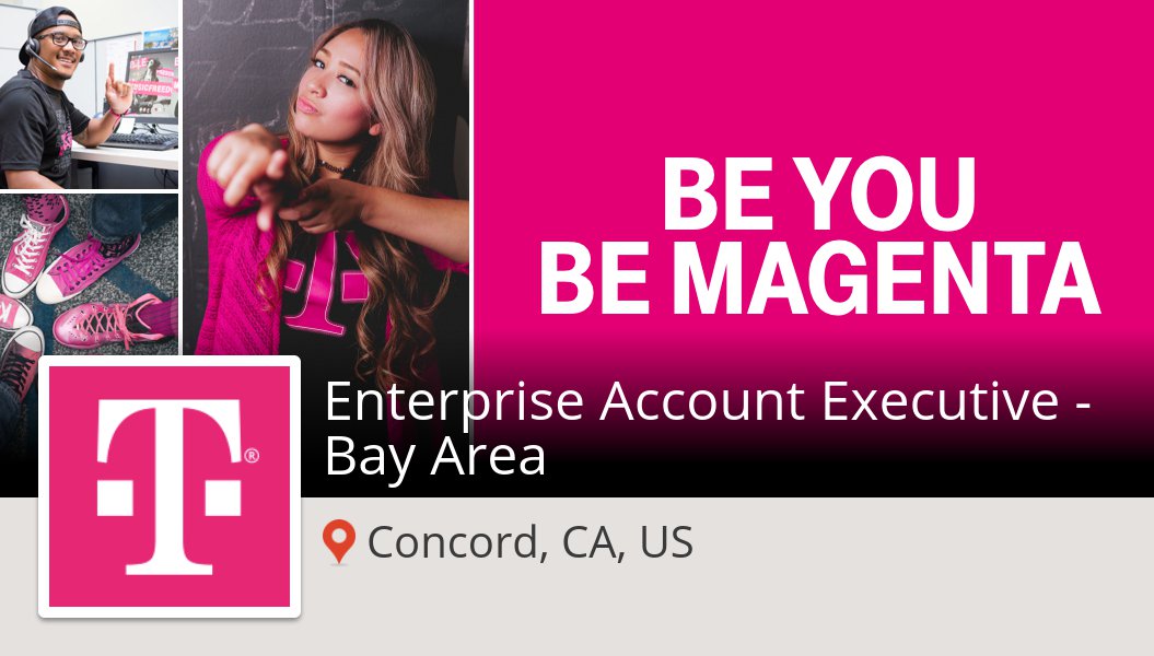 jbooste's tweet photo. Enterprise #Account #Executive - Bay Area (#job) wanted in #Concord. #TMobileCareers https://t.co/v7RD597dKf #BeMagenta https://t.co/W95QWLMEKE