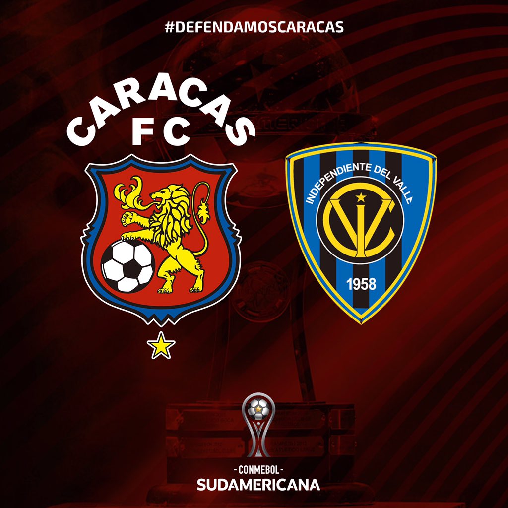 Caracas_FC's tweet photo. OFICIAL: Nuestro rival en octavos de final de la #Sudamericana será @IDV_EC de Ecuador🇪🇨

↪️ IDA: Estadio Olímpico de la UCV, Caracas
↩️ VUELTA: Estadio Olímpico Atahualpa, Quito

#DefendamosCaracas https://t.co/vRjgz2O8s3