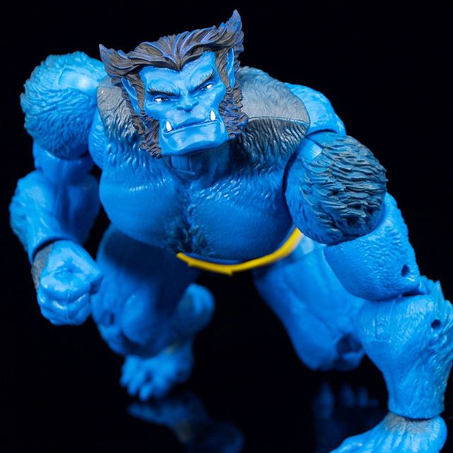 Marvel Legends ML 1:12 Scale 6in Dark Beast Custom Resin Head 