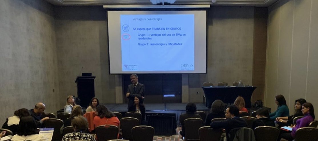 marcegd01's tweet photo. Magnifica discusión dificultades y benéficos en el uso de #EPAs en educación de #residentes #LACRE2019 https://t.co/c0Tlv1SUKK