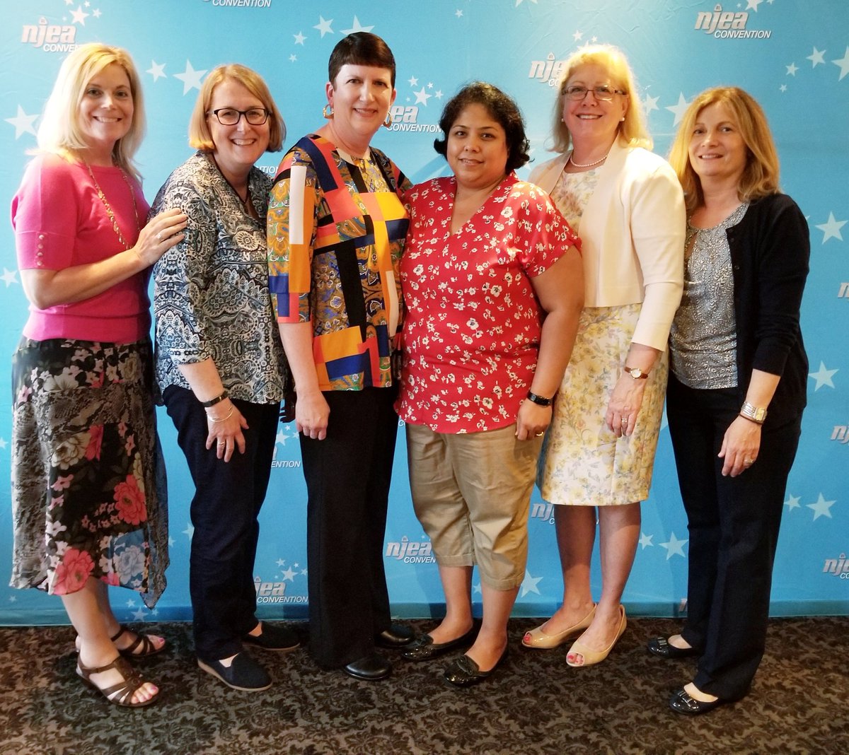 SCEA_NJ's tweet photo. Mentor of the Year winner, Pat Gambino, with her colleagues, who were so proud to support her amazing contributions and success. @WAMSBTSD @BTEAOnline @BernardsTwpBOE @NJEA @NJAMLE https://t.co/Qtn27mxefP