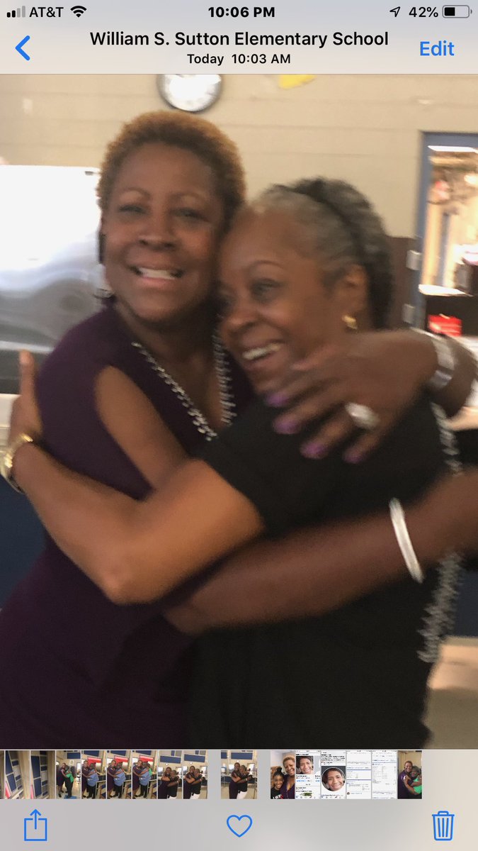 ElizabethNed4's tweet photo. ⁦@SuttonES_HISD⁩ saying my final good bye to Nurse Terrell! This angel was there for me anytime I needed assistance with my kids! I really enjoyed working with her and I am going to miss her!😢😢😢😢😢 https://t.co/r2TOSxBvTs