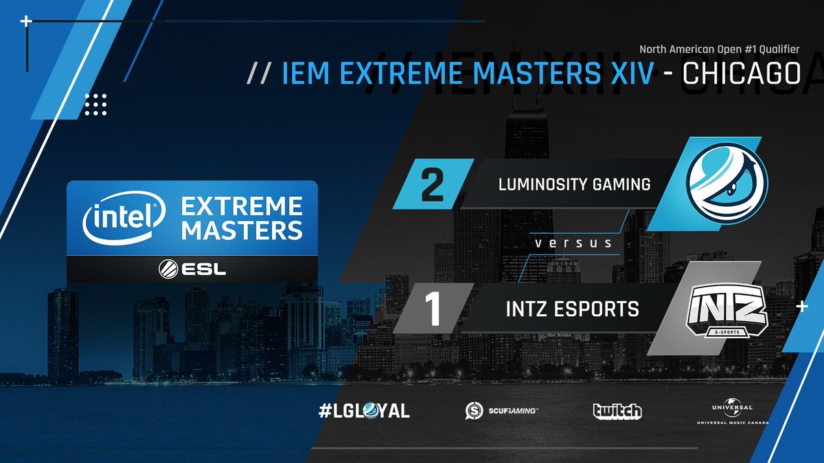 Luminosity's tweet photo. GGWP! #LGCSGO takes down @INTZeSports with a 2-0 series win to qualify for the @IEM Chicago NA Closed Qualifier!
#LGLOYAL https://t.co/ENLtVxiBNg