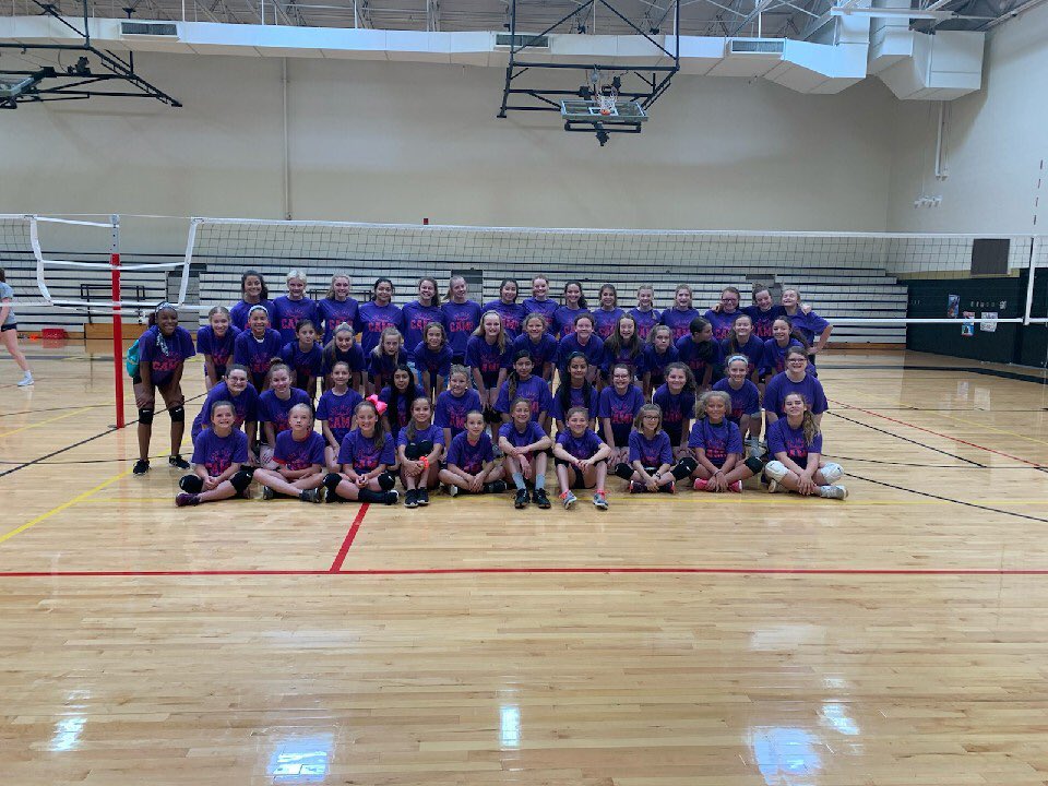 LdyJacketsVB's tweet photo. Proud of these future LJVB players for taking the time out of their summer to work on their craft! The future is bright for these young ladies, if they continue to put the work in! https://t.co/bPE1ZISkDZ