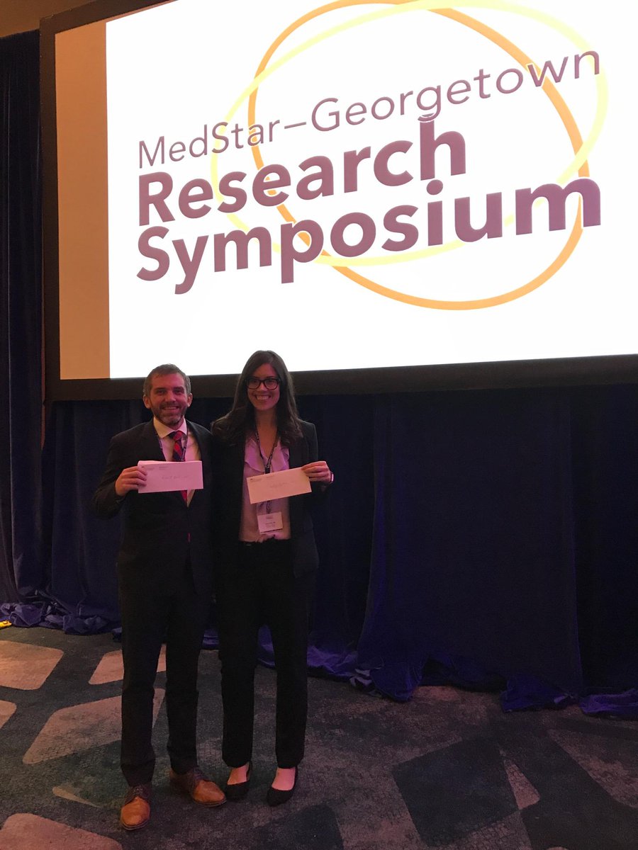 SurgResBob's tweet photo. So happy to share the stage at the #MedStarGTsymposium19 with my fellow BC 08 alum, Dr Kelly Sutter, who I met in Keyes North on the Newton Campus @BostonCollege 15 years ago! #soaringtoglory #talonsoffury https://t.co/NlYDqaxmVy