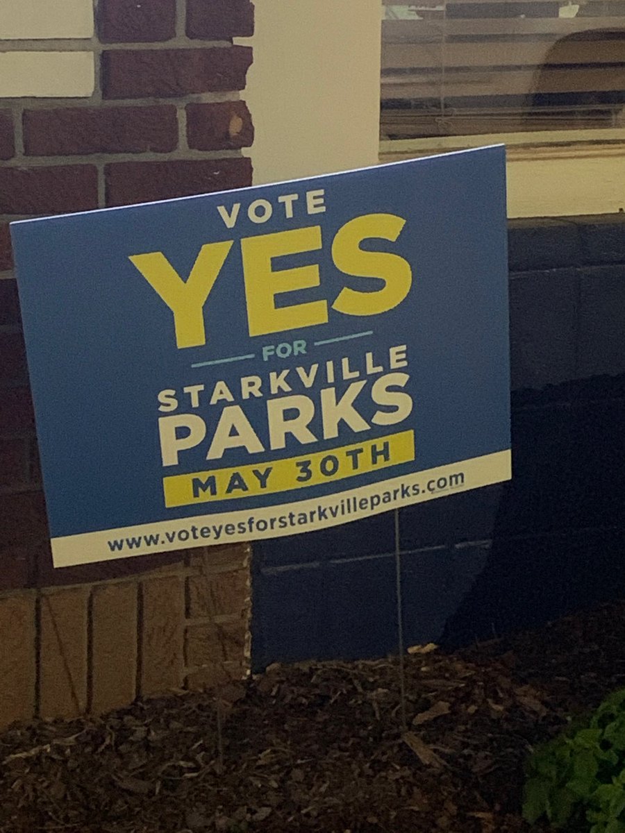 And Starkville did!!! Thank you to everyone who took the time to make it happen.