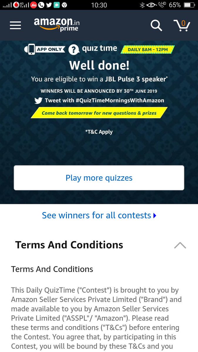 jbl pulse 3 amazon quiz