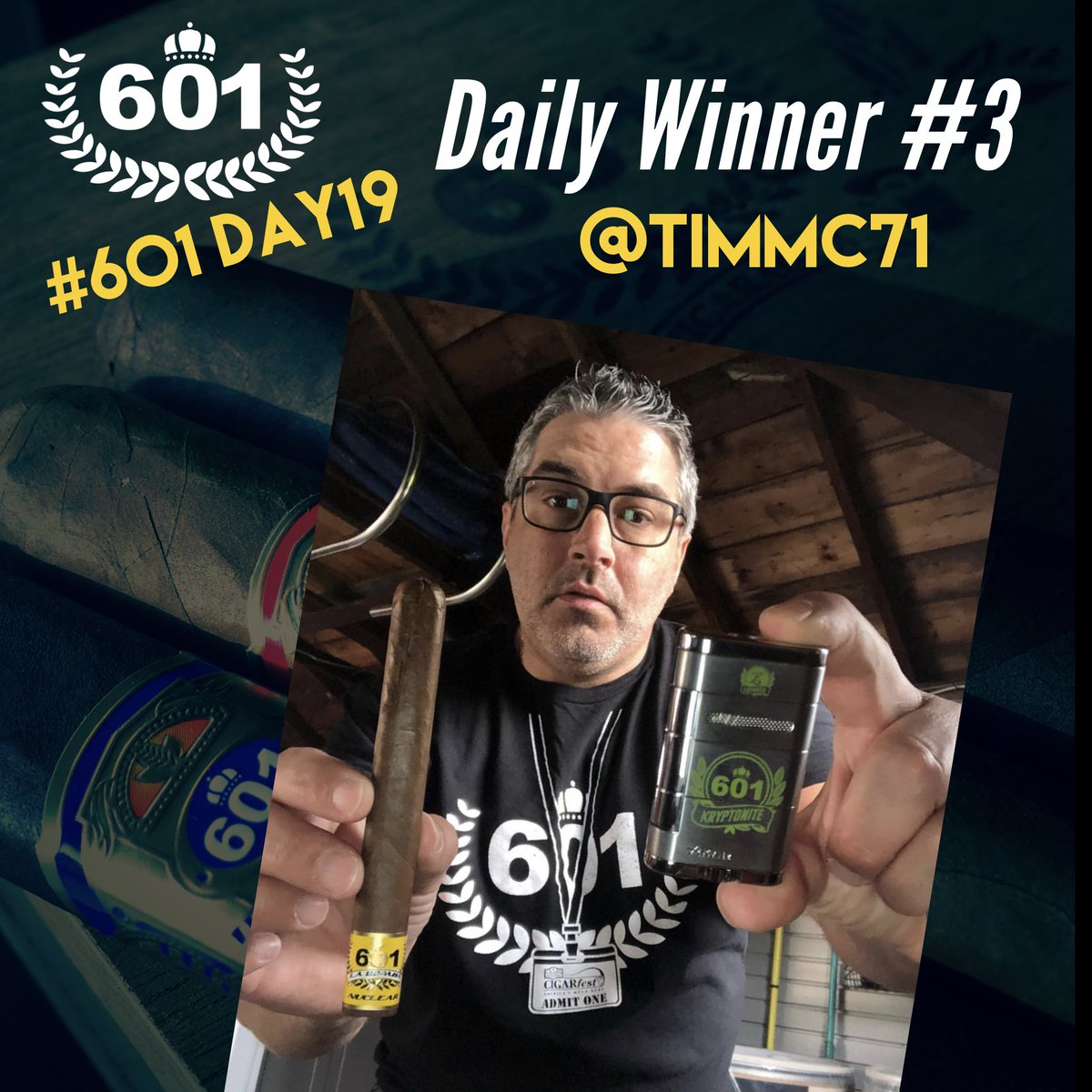 Congrats to <a href="/timmc71/">Tim</a> on being the #601day19 3rd Daily Winner!!! Keep em coming guys!!!