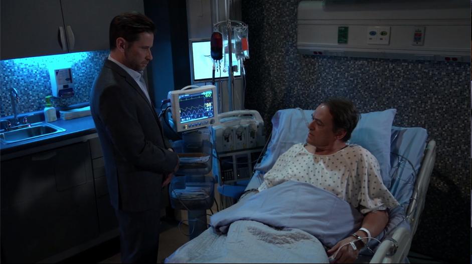 SoapJenn's tweet photo. The Franco vs. Ryan rivalry is pretty perfect. I feel cheated that more time wasn't spent on it. #GH #Fryan https://t.co/iPS25F8e7r