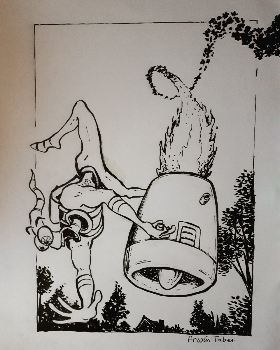 ArwinFaber's tweet photo. #DnQFE #DrawnAndQuarteredFanEdition @DougTenNapel #earthwormjim #drawing @hyperionz1 https://t.co/on7whJgCxO