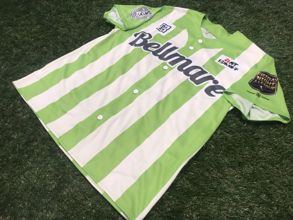 Bellmare Unofficial Fan Community For Those Attending Tonight Grab Your Free Baseball Styled Shits Thanks To Dazn Jpn And Nippon Tanshi Bellmare Acceleration19 Fridaynightjleague T Co Ll9u0sbo91