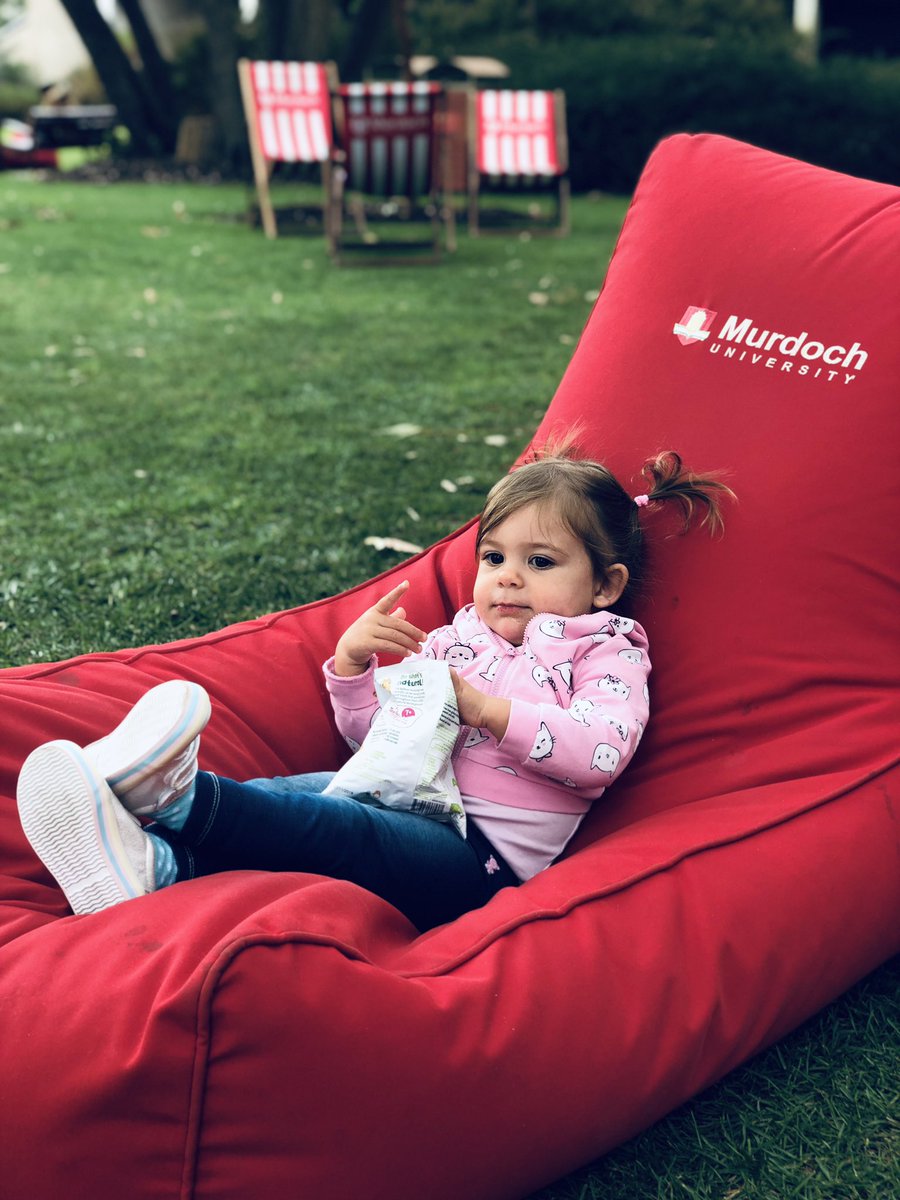 doc_magni's tweet photo. Just chilling after lunch in the @MurdochUni beautiful #Bushcourt ! Love the bin bags!!! β€οΈ https://t.co/wjIM6waUbi