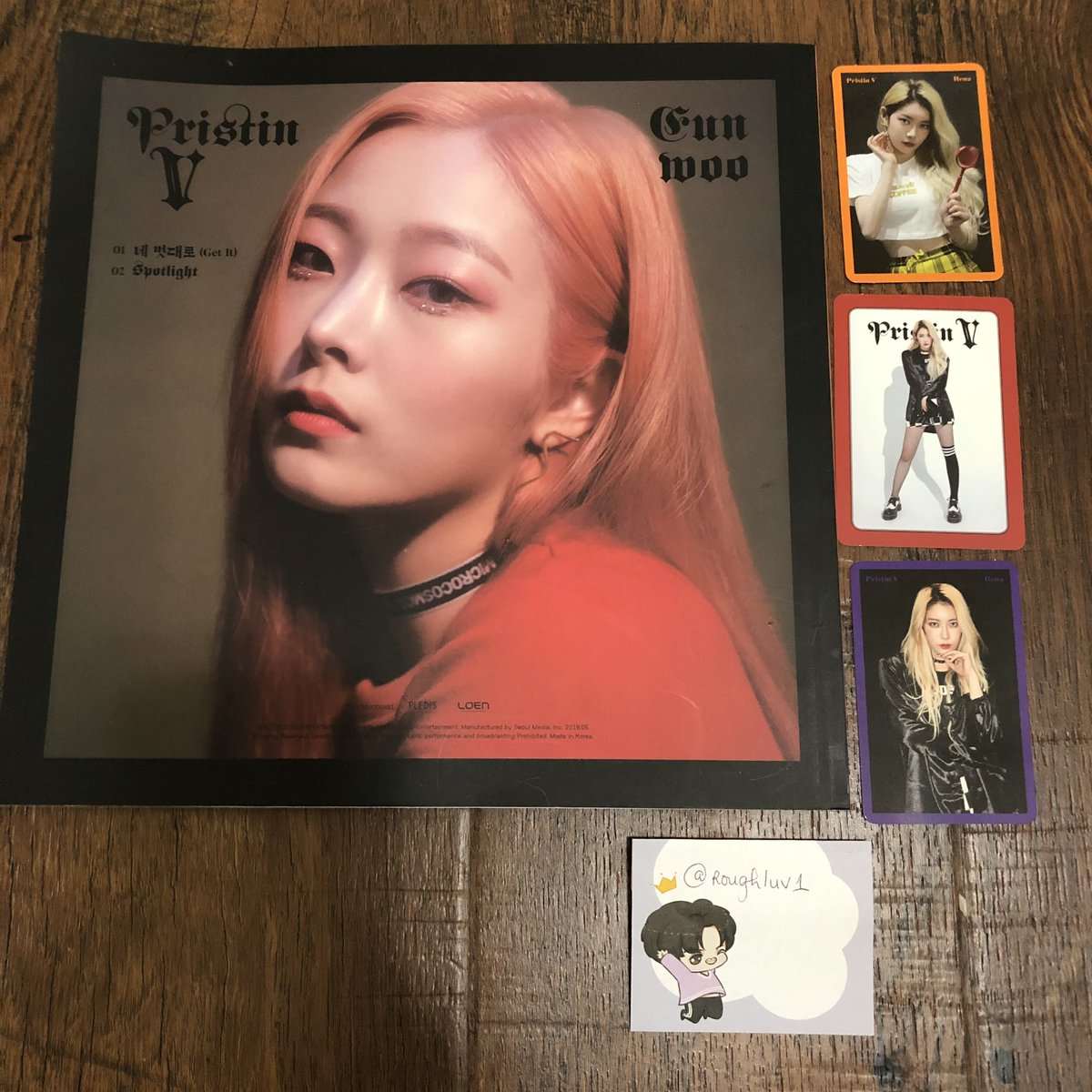 roughluv1's tweet photo. [WTT/WTS] 

Group: Pristin / 2ne1 
- cards trade to wishlist or sale
- albums are for sale within USA
- can sell pcs with albums 

#pristin #2ne1 https://t.co/ww72XH5Tiz