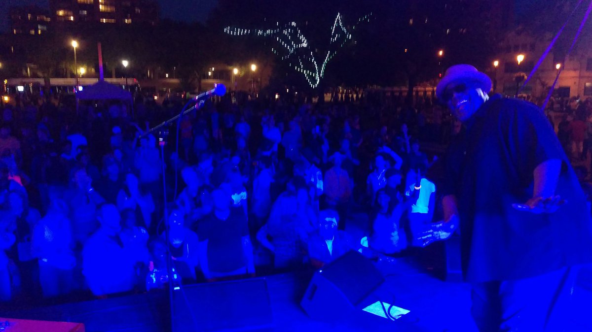 <a href="/JazinthePark/">MKEJazzinthePark</a> <a href="/EastTown/">East Town Assoc.</a> Perfect night at Jazz in the Park.  Thanks to <a href="/JazinthePark/">MKEJazzinthePark</a> for having us kick off the 2019 season!